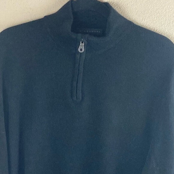 Via Europa Xxl Quarter Zip Sweater - Picture 3 of 8